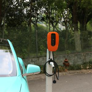 Wholesale 60Hz Wallbox Outdoor Electric Car Charging Point WIFI Current Adjustable from china suppliers