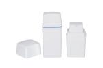 PP Square Airless Pump Bottles 15ml 30ml 50ml Cosmetics packaging dispenser Pump