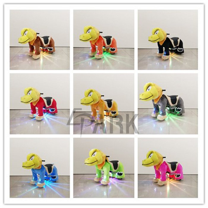 Adult Or Kid Riding Toys Plush Animal Electric Scooter L95* W60* H80 CM