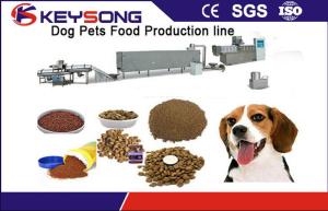 Wholesale Extrusion Pet Food Making Machine / Dog Food Extruder High Output 500 - 800kg / H from china suppliers