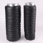 Plastic Blade Axial Flow Fan Flexible PVC Duct for High Temperature Air