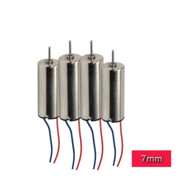 3.7v 50000 Rpm DC Motor , Mini Coreless DC Motor 7mm Diameter For Micro Drone