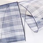 6mm-38mm Plaid Polyester Organza Ribbon for Flower Chocolate Gift Packing