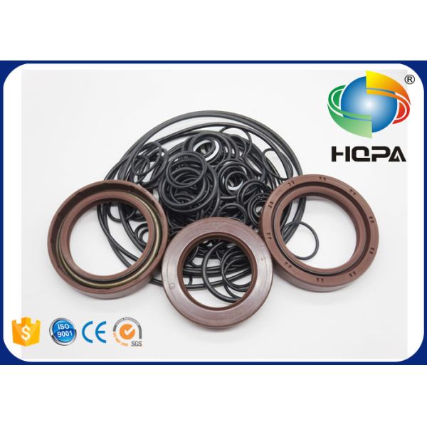 HPV102 HPV118 Pump Seal Kit for Hitachi ZAXIS200-3 Main Pump Black + Brown