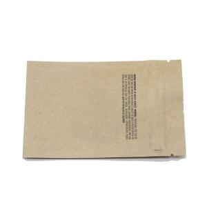 Wholesale Paper Kraft Bag Stand up Zipper Kraft Paper Pouch Waterproof Zipper Sealed Resealable from china suppliers