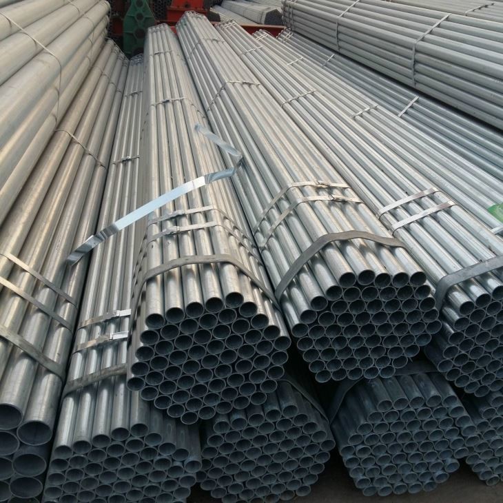Welded Sch 80 Black Pipe , Steam / Low Pressure Liquid 15mm Steel Pipe