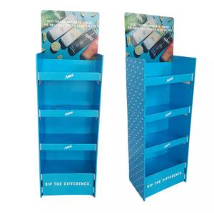 Wholesale Corrugated Beverage Supermarket Retail Cardboard Shelf Display For Drinks Water from china suppliers