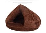 Triangle Cat Bed Dog House Pet House Winter Warm Semi Closed Slippers Pet