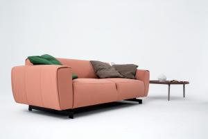 Wholesale Modern 3 Seater Fabric or Leather Living Room Sofa from china suppliers