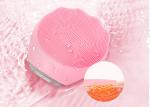 290mA 5 Gears Food Grade Supersonic Silicone Facial Cleansing Brush
