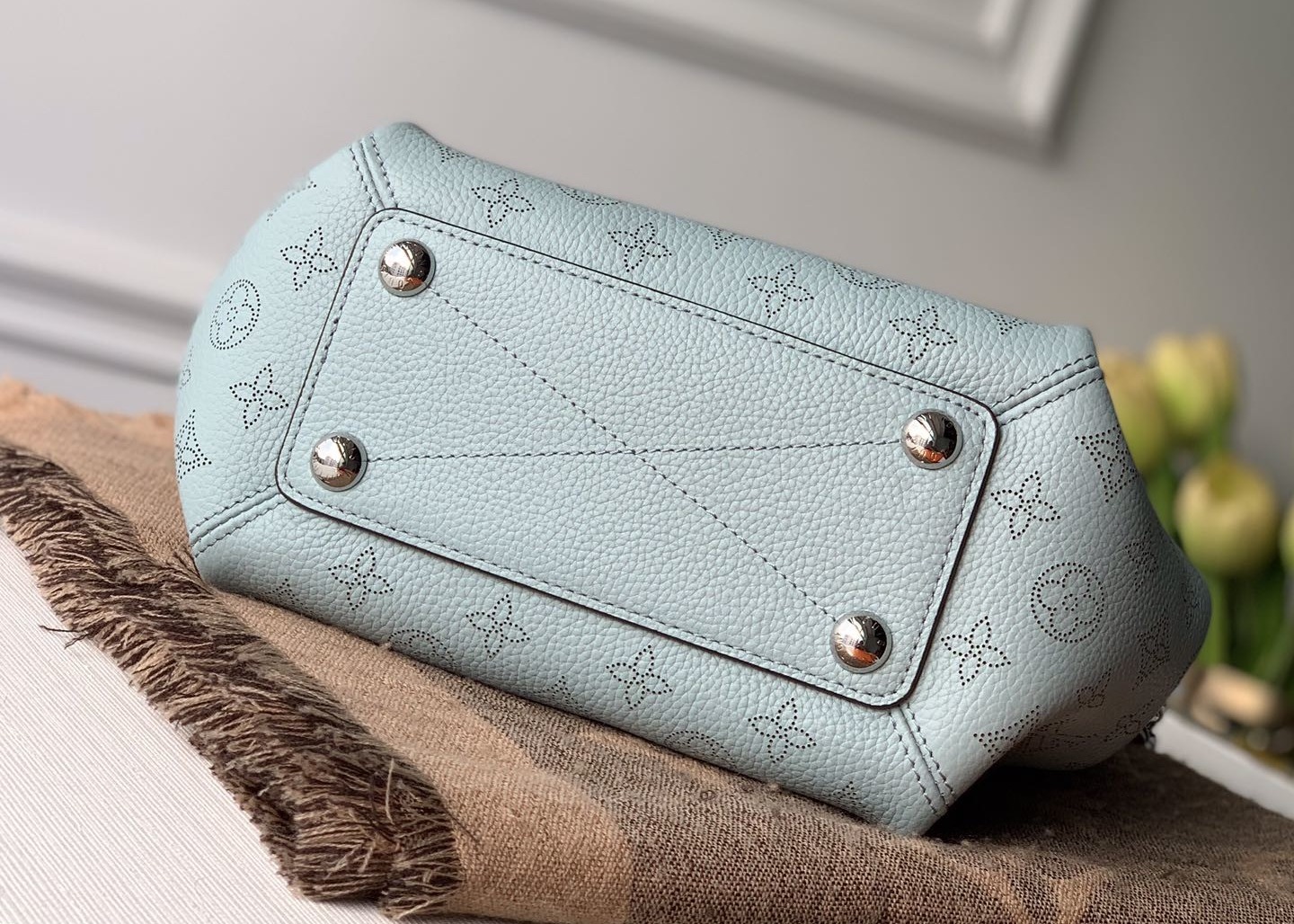 babylone bb handbag soft sheep skin genunie leather luxury cross-body bag high capicity bag