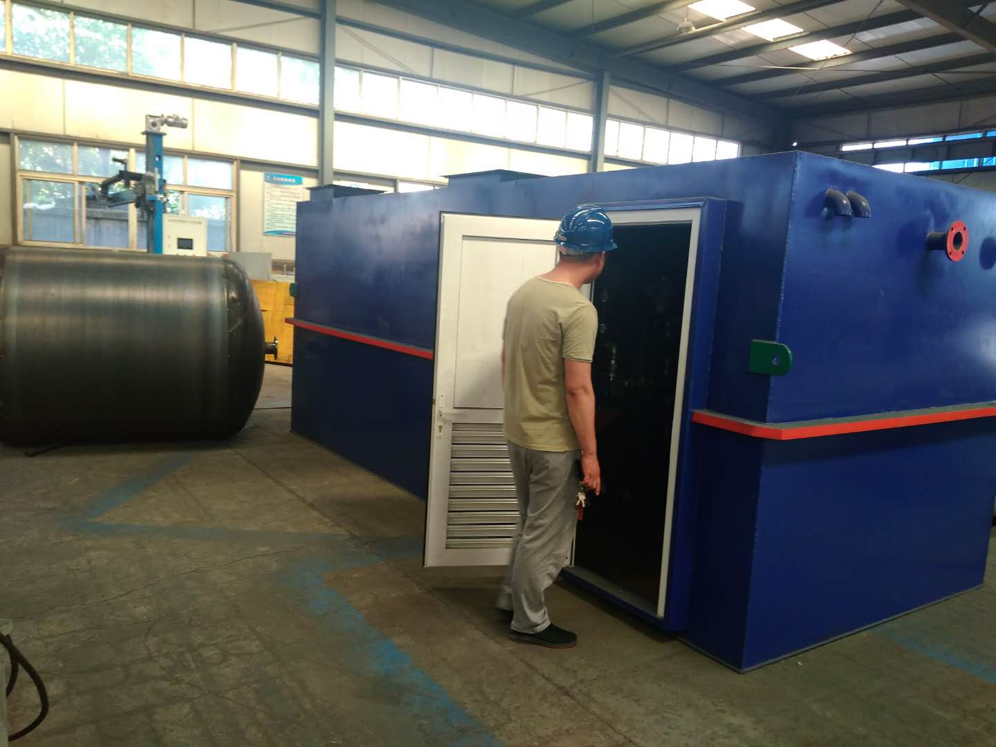 MBR Module for Wastewater Disposal 24 Hours Automatic Running Operation 400cm*200cm*200cm