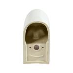 Bowl One Piece Water Closet Jet Siphonic Flushing Compact Elongated Toilet