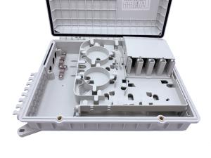 Wholesale 16Ports Fiber Optic Cable GPON Passive Splitter Termination Box SC 1:16 FTTH Drop Cable Enclosure from china suppliers
