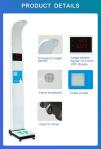 Coin Operated Medical Height And Weight Body Scale Ultrasound Intelligent Voice
