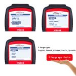 KW808 Bosch Autel Ancel Obd2 Scan Tool For All Cars / Automotive Diagnostic
