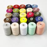49 Colors Core Spun Sewing Thread 40s/2 20s/3 20s/2 40s/3 High Tenacity