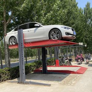 Wholesale Home Garage Auto Hydraulic Elevated Car Parking System 2 Post Energy Saving 2.2kW from china suppliers