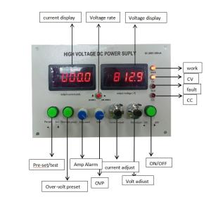 Wholesale 800V 10mA High Voltage DC Power Supply For Test System from china suppliers