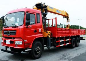 Wholesale Dongfeng 10 Tons Hoisting Mobile Crane Truck Mounted With Hydraulic Straight 4 Arm from china suppliers