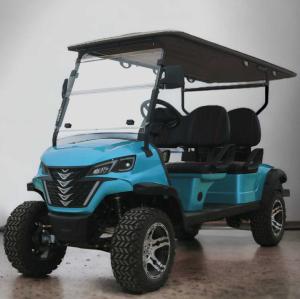 Wholesale Color Customizable MacPherson Independent Suspension Electric Golf Cart 4kw Off-Road Tires from china suppliers