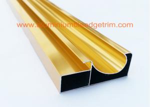 Wholesale Electrophoretic Coated Gold Aluminium Cabinet Door Profiles 0.4mm-20mm Thickness from china suppliers