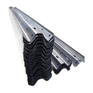 Wholesale ISO 9001 W Beam Anti Collision Guardrail Galvanized Steel Highway Guardrail from china suppliers