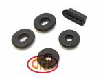 NBR Molded Rubber Parts High Temperature Resistance , Auto Rubber Parts 70