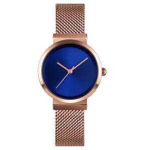Wholesale quartz watch ladies 1595 Best Selling Quartz Watch Women Band Mesh Luxury Rose from china suppliers