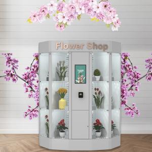 Wholesale 60HZ FCC Secure Bouquet Vending Machine 18.5 Inch With Wide Variety Of Flowers from china suppliers