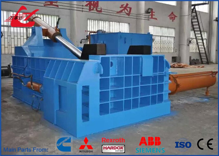 Light Weight Scrap Steel Baler , 200 Ton Press Force Aluminum Baler For Recycling Company