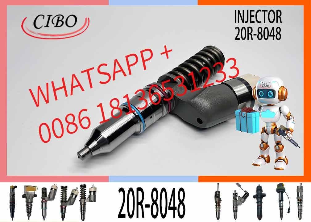 Common Rail Diesel Fuel Injector 20R-8048 211-3026 276-8307 10R-0724 10R-9787 10R-7228 For C18 Engine