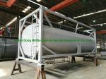 Chemical 20ft Tank Container For High Corrosive Hydrochloric Acid , Sodium