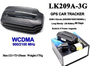Wholesale Manufacturer Magnet 3G Vehicle Gps Tracker for Vehicle, Container, Trailer, Assets--Black from china suppliers