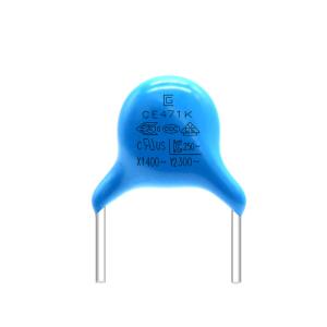 Wholesale 471K 300VAC Y2 Safety Capacitor Good Stability For High Frequency AC Load from china suppliers
