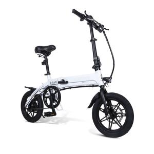 Wholesale Vector Controlled Fat Folding Electric Bike , 32km/H 14 Folding Electric Bike from china suppliers