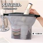LARGE CAPACITY WOMEN'S TOTE TRAVEL BEACH BAG JELLY BAG TRANSPARENT MESH CARRYING
