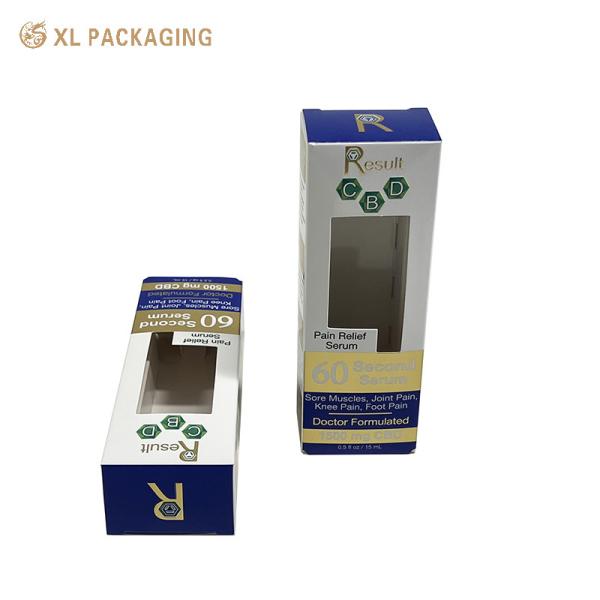 Custom Printing Beauty Skincare Essential Oil Paper Box Cosmetic Cream Box