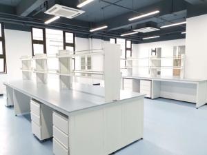 Wholesale Epoxy Resin Lab Furniture ountertops for Center Bench / Blue Color from china suppliers