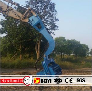 Wholesale Beiyi Small hydraulic vibratory pile hammer for 6 meters pile sheet, 20-30 tons excavator pile hammer from china suppliers