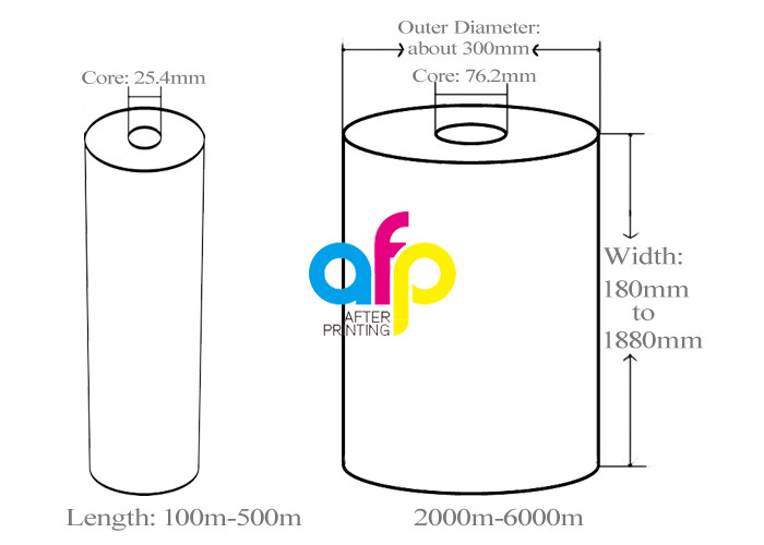 Matte Lamination Film/BOPP Thermal/Dry Lamination Film for Paper or Plastic