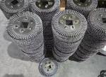 Heavy Duty Twisted 18 Inch Knotted Wire Wheel Brush Roller For Rust Removal