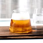 Bar / Cafe Mount Fuji Glass Cup , Durable Cold Resistance Glass Juice Mug