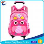 600D Polyester Promotional Products Backpacks Kids Trolley Bag For School