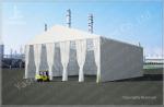 8M Ultra High Professional Outdoor Warehouse Tents , Large Industrial Tent