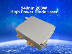 Wholesale 940nm 200W High Power Diode Lasers For Fiber Laser Pumping With135μm / 0.22NA Fiber Coupling from china suppliers