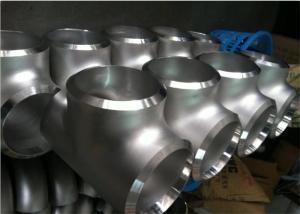 Wholesale AUTHENTIC A420 WPL6 Carbon Steel Tee Forged Butt Welded Reducing Tee 50mm 100mm from china suppliers
