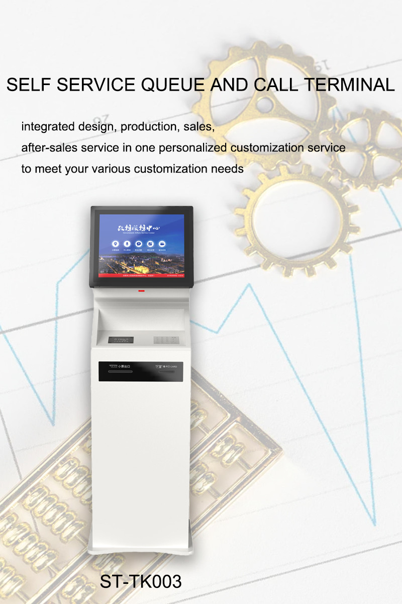 AD Touch Screen Monitor Self Service Kiosk Rfid Terminal Multifunction Self Service Kiosk