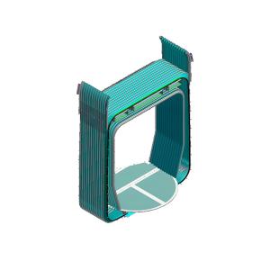 Wholesale Railway Vehicle Part Tram End of Car System Passageway Flexible Gangway from china suppliers