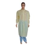 Acid Proof 30gsm SMS Disposable Laboratory Coats with Pockets
